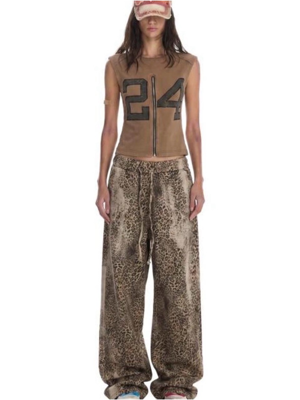 FDR leopard print pants
